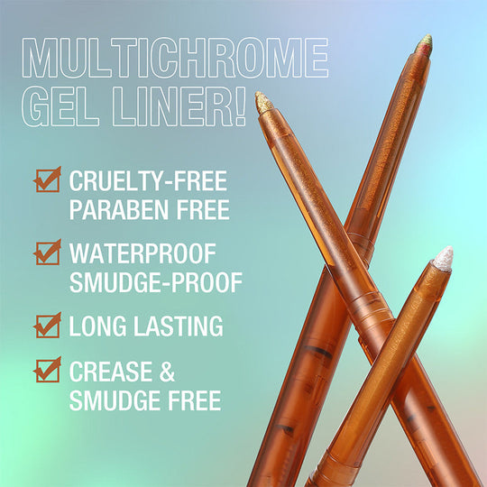 Glitter Intense Color Shifting Colorful Gel Eyeliner Pencil