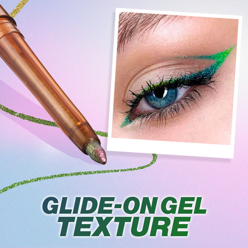 Glitter Intense Color Shifting Colorful Gel Eyeliner Pencil