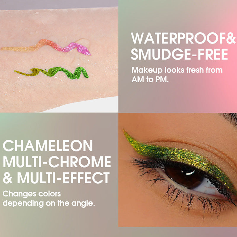 Glitter Intense Color Shifting Colorful Gel Eyeliner Pencil