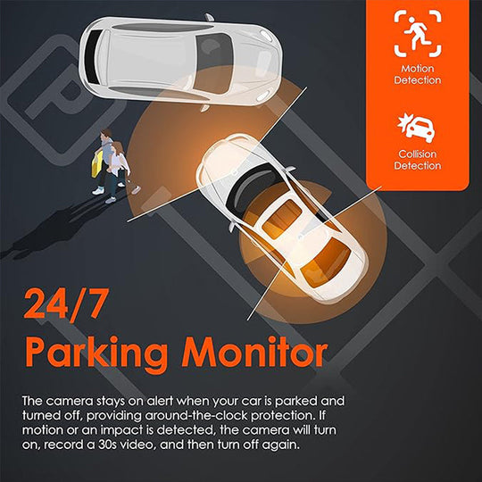 ⏳Time-Limited Special⏰4-Channel HD Dashcam with Front Interior Rear Recording