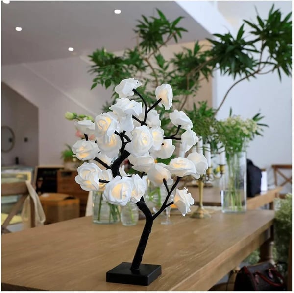 🌠 2026 New & Smart Decor | Rose Tree Night Light | Touch Control & 8 Color Modes 💡【-50%】