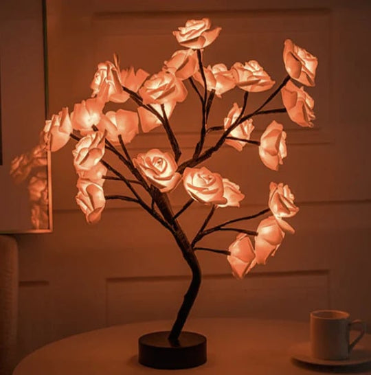 🌠 2026 New & Smart Decor | Rose Tree Night Light | Touch Control & 8 Color Modes 💡【-50%】