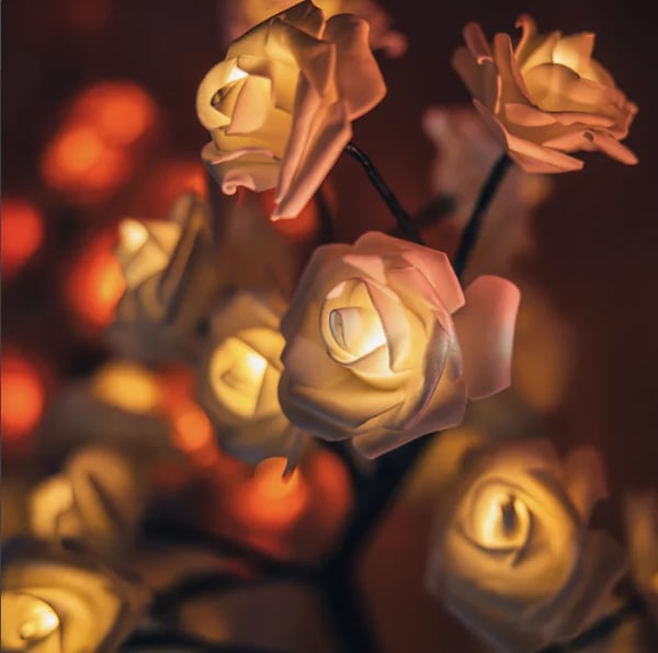 🌠 2026 New & Smart Decor | Rose Tree Night Light | Touch Control & 8 Color Modes 💡【-50%】