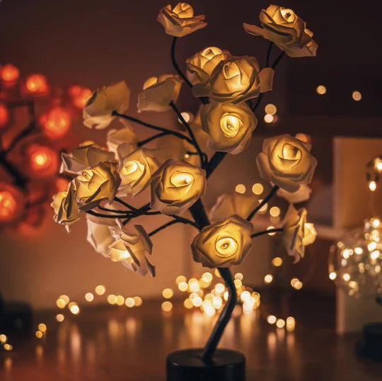 🌠 2026 New & Smart Decor | Rose Tree Night Light | Touch Control & 8 Color Modes 💡【-50%】