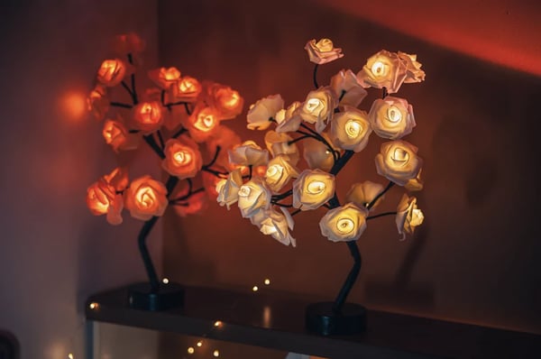🌠 2026 New & Smart Decor | Rose Tree Night Light | Touch Control & 8 Color Modes 💡【-50%】