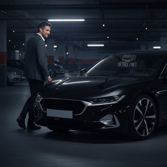 📹 4-Channel 360° Dash Cam – Full Coverage Recording, Night Vision & Parking Monitor 🛡️