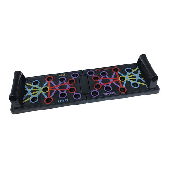 ✨ Foldable Push-Up Board — Color-Coded Design for Targeted Upper-Body Workouts! ✨