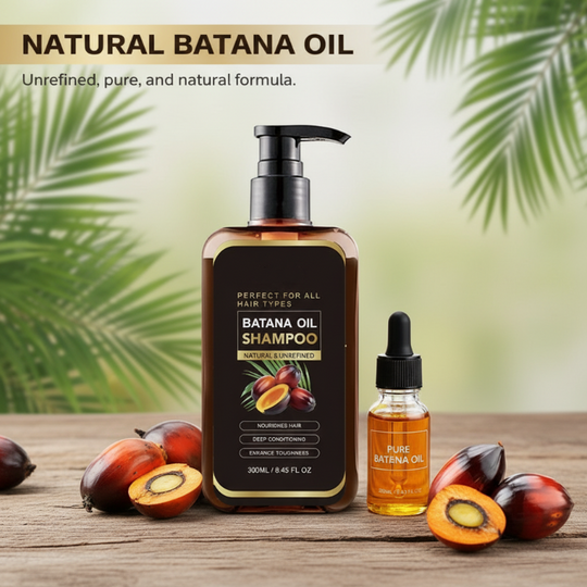 💇♀️ 76% OFF FLASH SALE ! ⚡ Batana Oil Nourishing & Smoothing Shampoo – Natural Batana Oil Infusion, Frizz Control, Deep Hydration 🧴