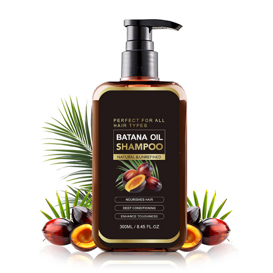 💇♀️ 76% OFF FLASH SALE ! ⚡ Batana Oil Nourishing & Smoothing Shampoo – Natural Batana Oil Infusion, Frizz Control, Deep Hydration 🧴