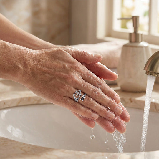 💍 S925 Sterling Silver Celtic Knot Ring – Open Adjustable Design, Timeless Symbolism & Hypoallergenic ✨