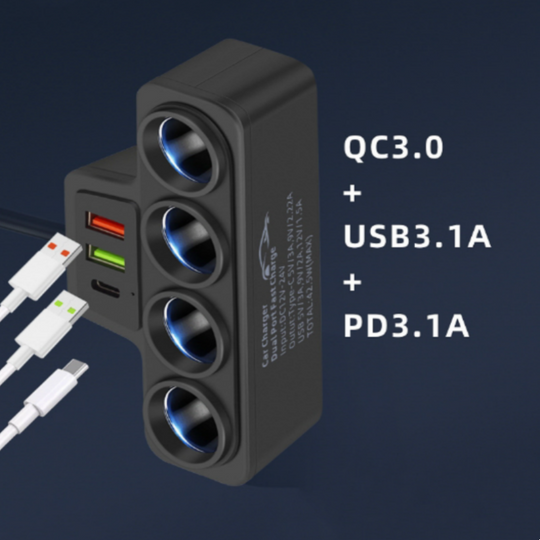 Hot Sale 🔥 Deals-7-in-1 Cigarette Lighter Adapter