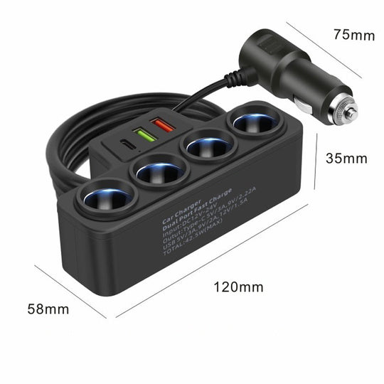 Hot Sale 🔥 Deals-7-in-1 Cigarette Lighter Adapter