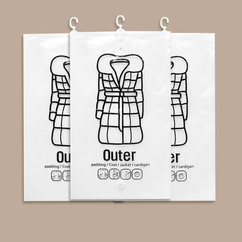 📢📢50%  OFF !! ⏰Hanging Vacuum Storage Bags