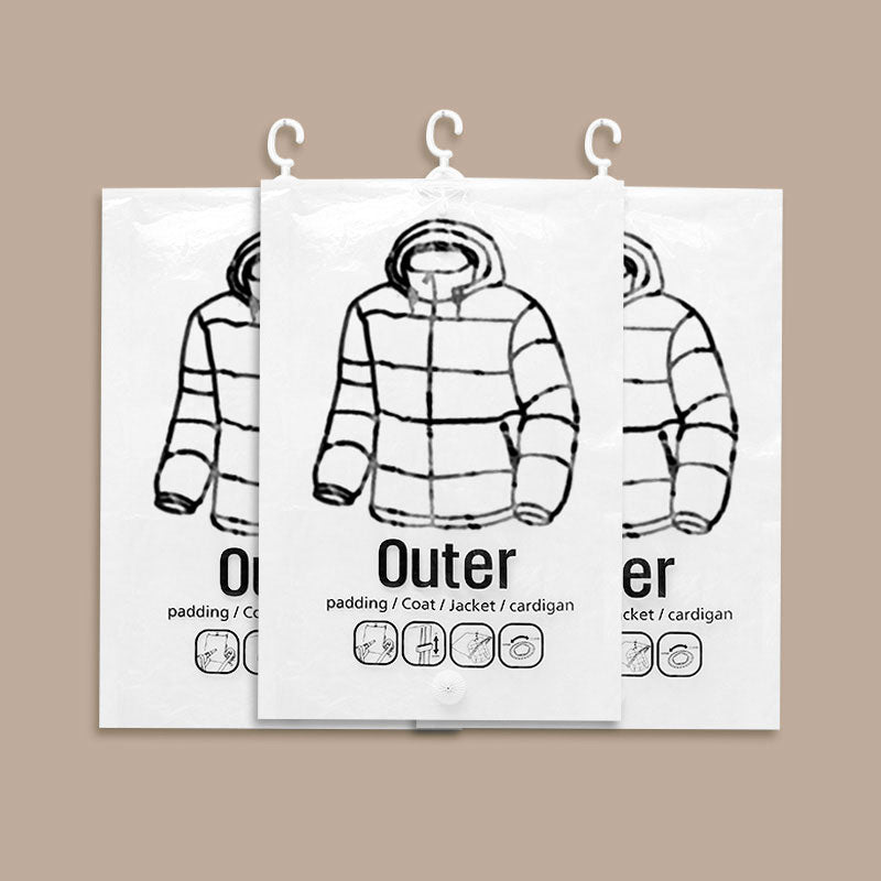 📢📢50%  OFF !! ⏰Hanging Vacuum Storage Bags