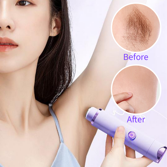 🪒 30% OFF! 💜 Electric Dual-Head Body Hair Trimmer – Waterproof, Hypoallergenic & Perfect for Sensitive Skin! 🚿✨
