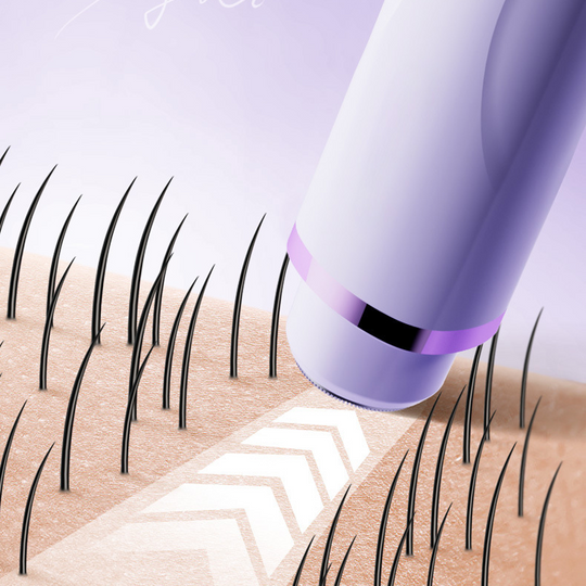 🪒 30% OFF! 💜 Electric Dual-Head Body Hair Trimmer – Waterproof, Hypoallergenic & Perfect for Sensitive Skin! 🚿✨