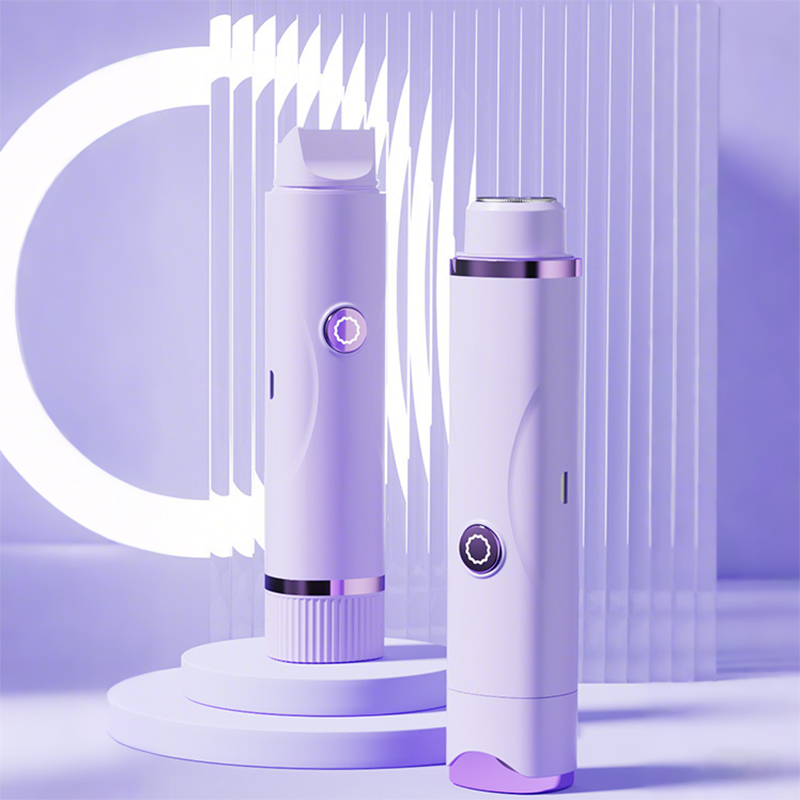 🪒 30% OFF! 💜 Electric Dual-Head Body Hair Trimmer – Waterproof, Hypoallergenic & Perfect for Sensitive Skin! 🚿✨