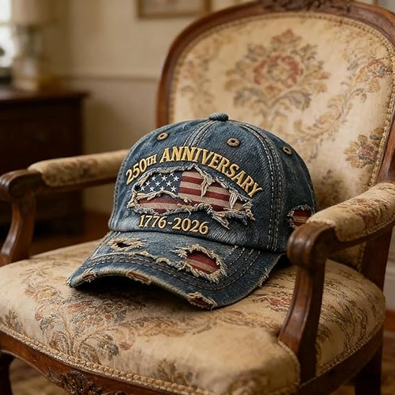 250th Anniversary Distressed Baseball Cap