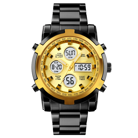 ⌚ 50% OFF NOW! 🪖 Men‘s Military Watch – Analog-Digital Display, Waterproof & Shock-Resistant 🛡️