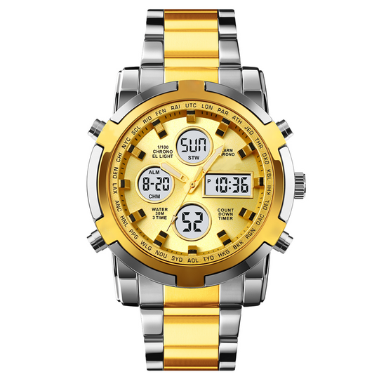 ⌚ 50% OFF NOW! 🪖 Men‘s Military Watch – Analog-Digital Display, Waterproof & Shock-Resistant 🛡️