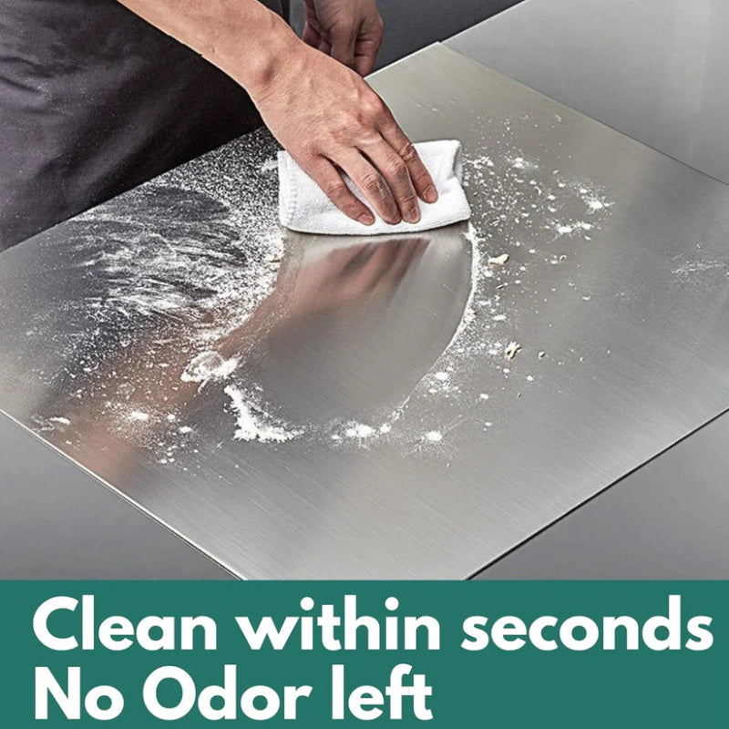 🔪 50% OFF NOW! ✨ Stainless Steel Countertop Chopping Board – Hygienic, Knife-Friendly & Easy-Clean Surface for a Safer Kitchen 🍽️