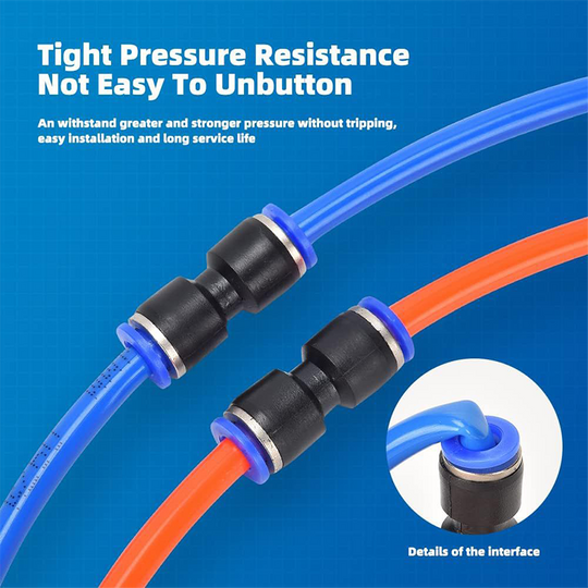 ✨1/4 Inch Pneumatic Push-to-Connect Air Hose Fittings Kit