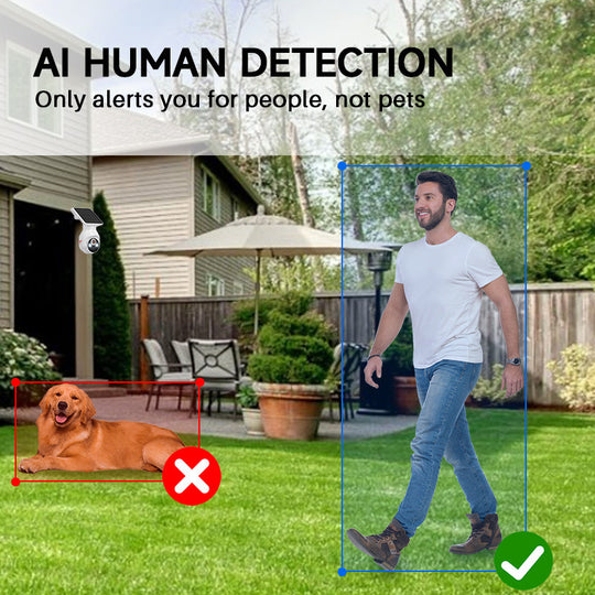 🥳2026 HOT SALE🥳💞50K+ SOLD!📹⚡ See Everything, Worry About Nothing. True Wireless 355° Solar Camera – 50% OFF!🏠🔭