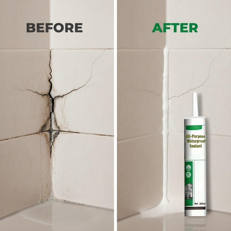 Marine-grade waterproof silicone sealant✅