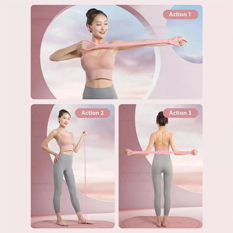 Stretch Bands for Yoga, Pilates