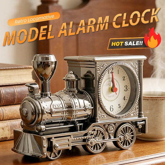 ⏰Retro Locomotive Model Alarm ClockRetro Locomotive Model Alarm Clock