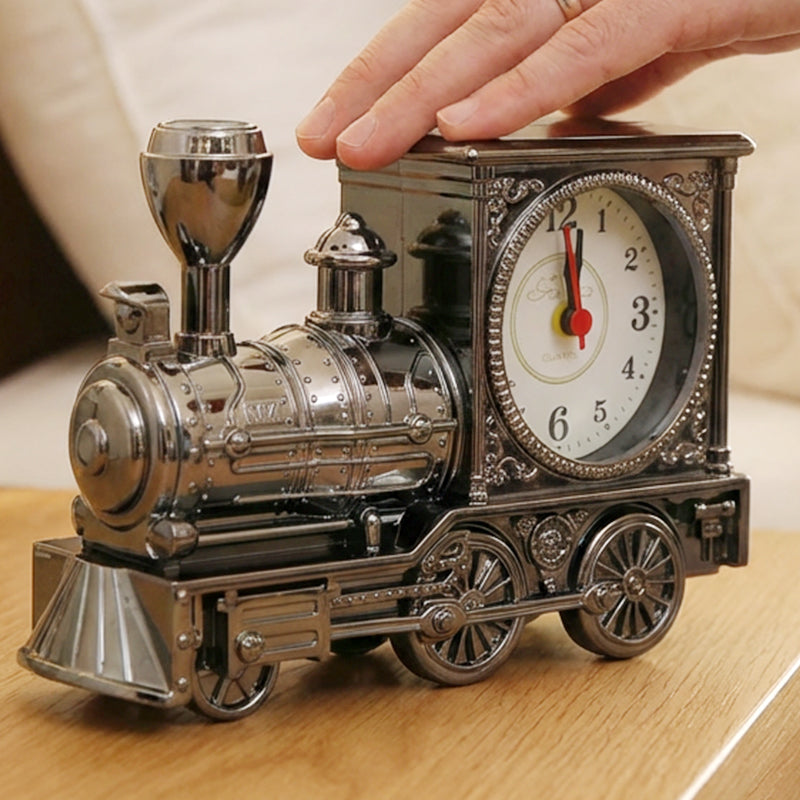 ⏰Retro Locomotive Model Alarm ClockRetro Locomotive Model Alarm Clock