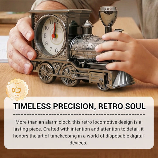 ⏰Retro Locomotive Model Alarm ClockRetro Locomotive Model Alarm Clock