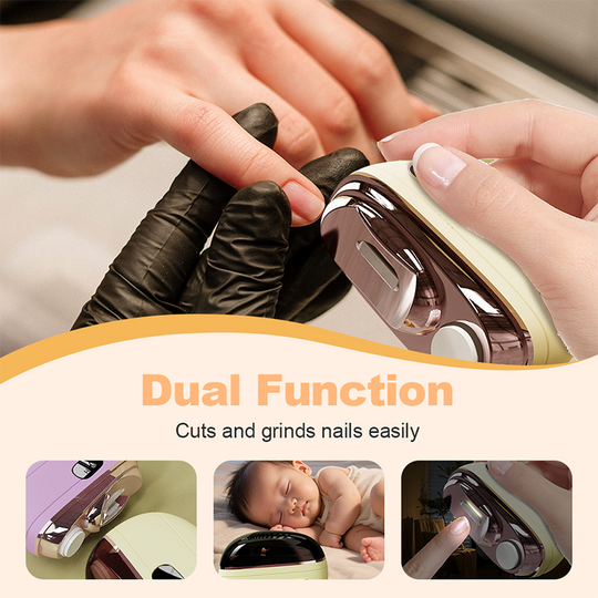 ✂️LIMITED-TIME 30% OFF! 💅2-in-1 Smart Electric Nail Clipper & Polisher🌟