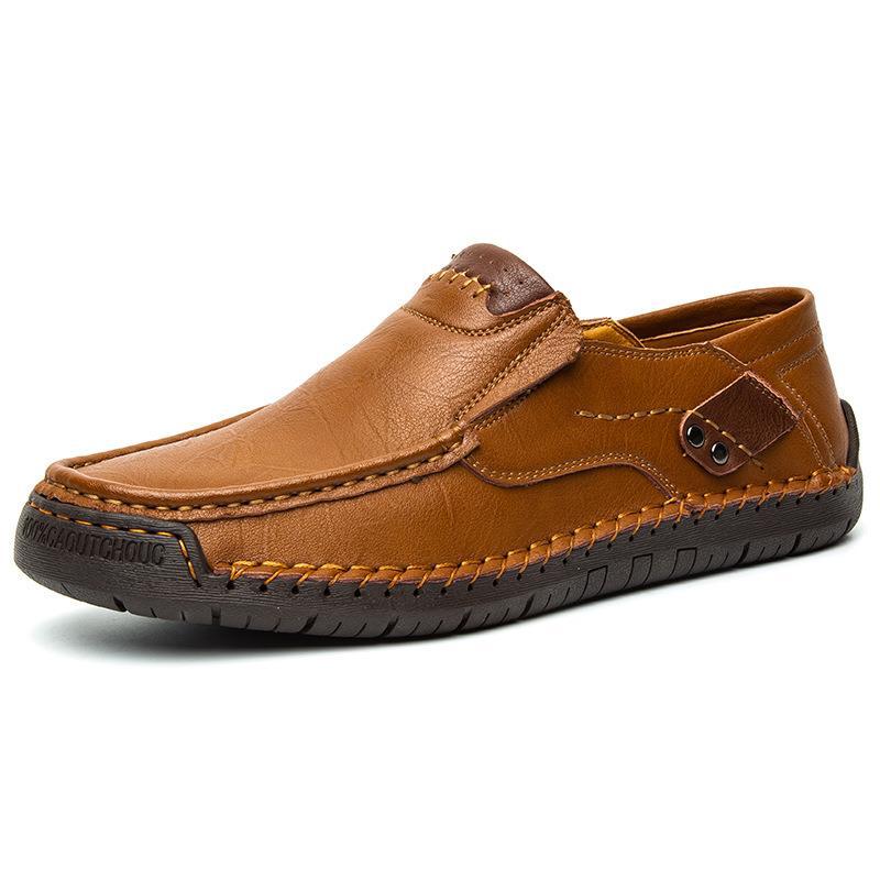 💎 60% OFF! 💎 Classic Men’s Slip-On Leather Shoes – Premium Calfskin, All-Day Comfort & Effortless Style