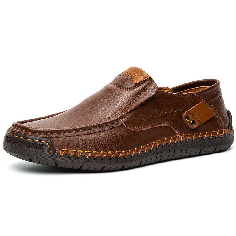 💎 60% OFF! 💎 Classic Men’s Slip-On Leather Shoes – Premium Calfskin, All-Day Comfort & Effortless Style