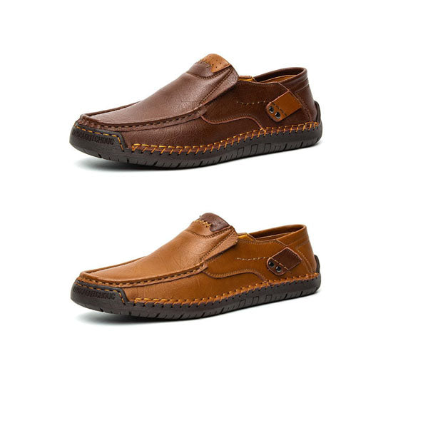 💎 60% OFF! 💎 Classic Men’s Slip-On Leather Shoes – Premium Calfskin, All-Day Comfort & Effortless Style