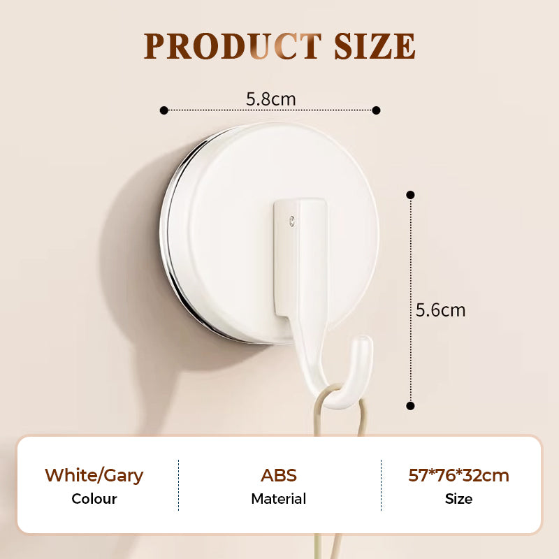Suction Cup Hook - No Drill, No Trace & Reusable