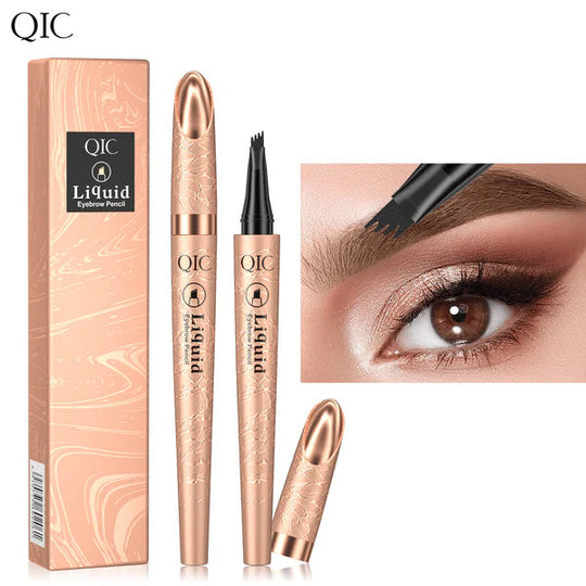 ✨ 3D Microblading Eyebrow Pencil – 4-Prong Tip, Waterproof & Natural Hair-Like Strokes 🖌️