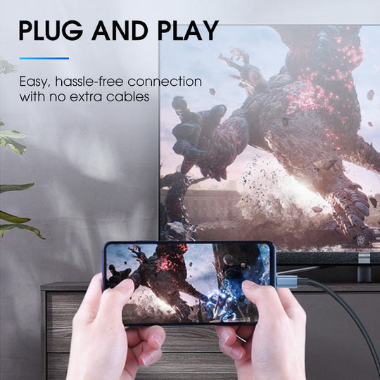 4K HD Type-C to HDMI Display Adapter