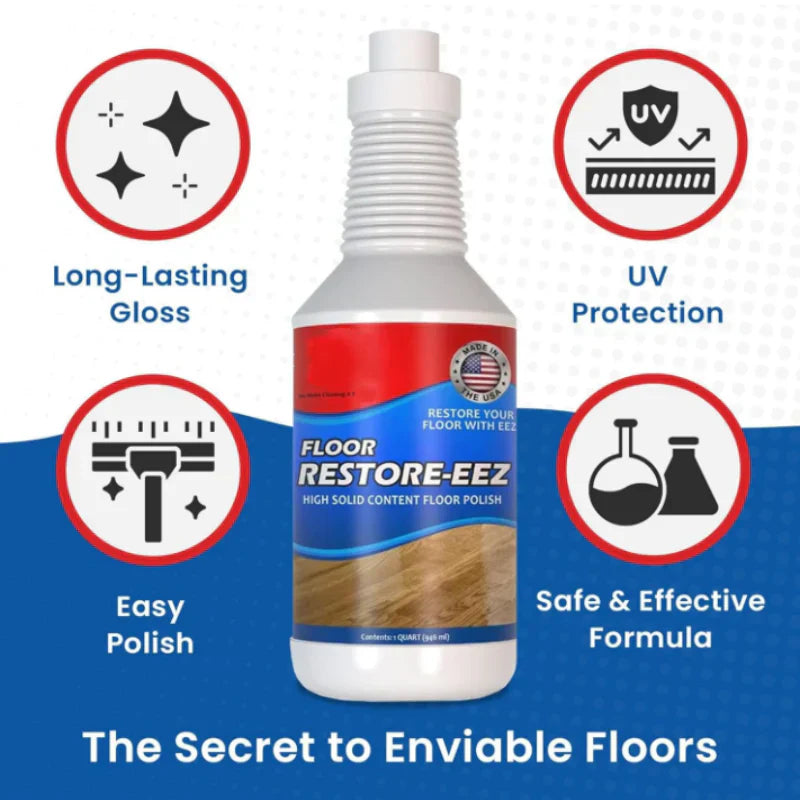 ⏳ Limited Time - 30% OFF! ⭐ Instantly Renew · Invisible Shield|Your floors “high-gloss moment” starts with this bottle! ✨(Free sponge wipe)