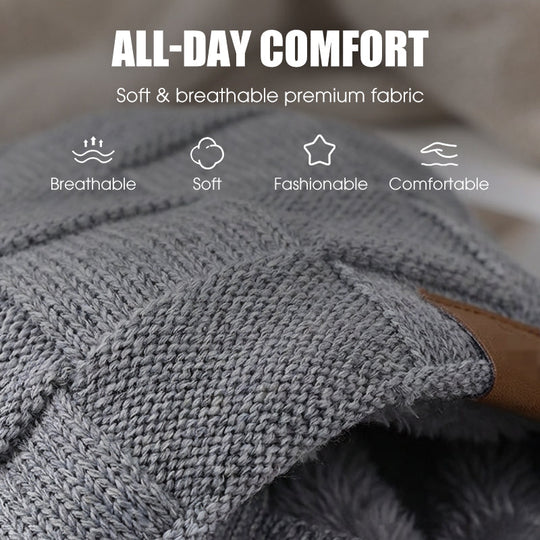 Winter Warm Beanie Hat with Face Cover