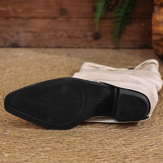 💖Women's Slouchy Knee High Chunky Boots & FREE SHIPPING✈️