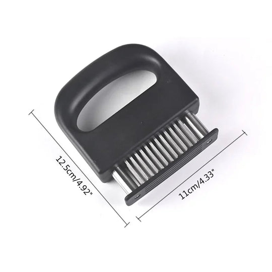 📢 50% OFF!! 🎉 Meat Tenderizer with 48 Stainless Steel Blades – Tenderize in Seconds, Dishwasher-Safe & Safe Storage Cover Included! 🔪