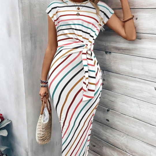 🔥2026 New Arrivals: 50% Off for a Limited Time!🔥🥰Women's Elegant Tie Waist Dress