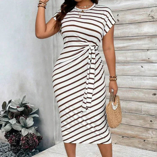 🔥2026 New Arrivals: 50% Off for a Limited Time!🔥🥰Women's Elegant Tie Waist Dress