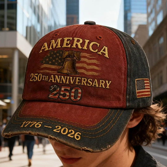 📢📢50%  OFF !! ⏰USA 250th Anniversary Baseball Cap