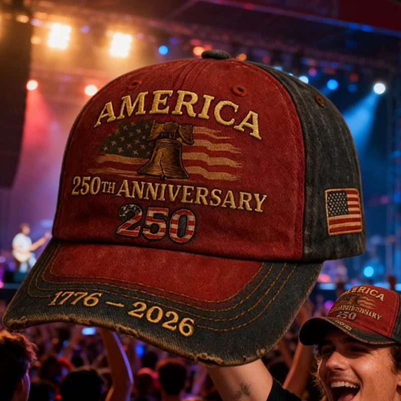 📢📢50%  OFF !! ⏰USA 250th Anniversary Baseball Cap