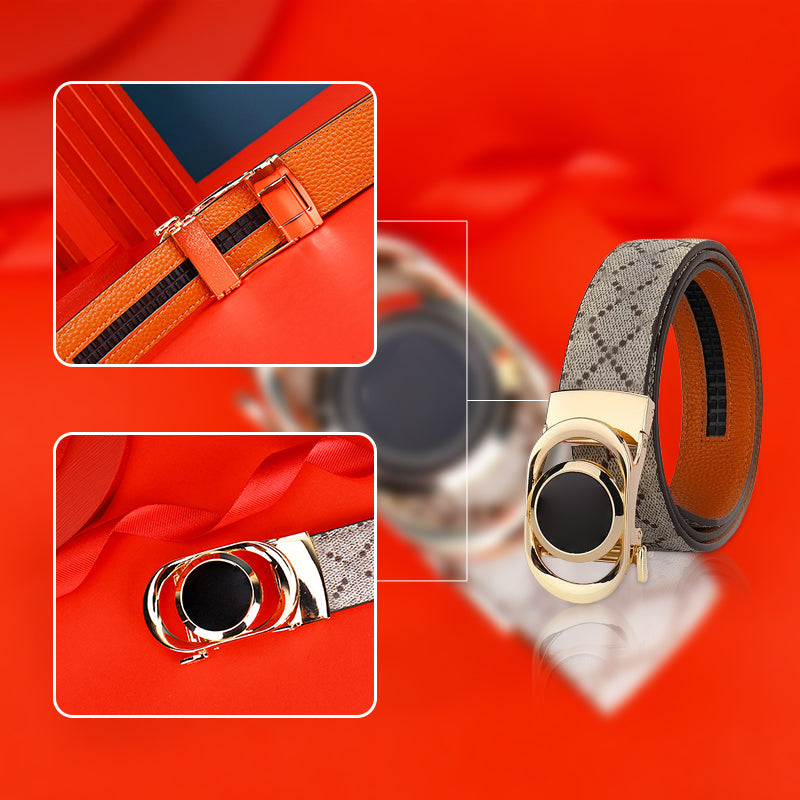 🎁2026 New Arrivals 30% OFF💥Men's Automatic Buckle Leather Belt