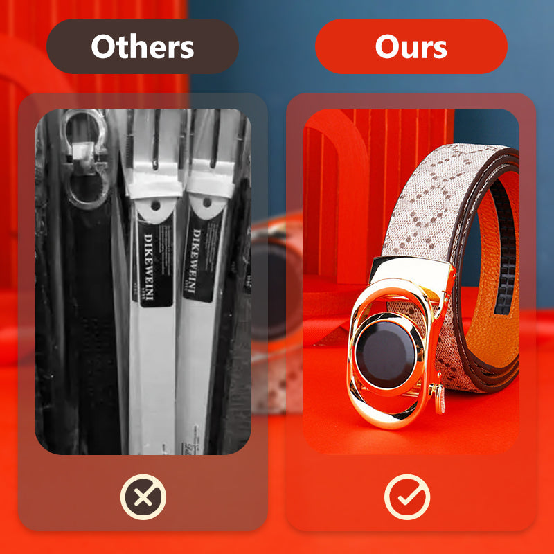 🎁2026 New Arrivals 30% OFF💥Men's Automatic Buckle Leather Belt