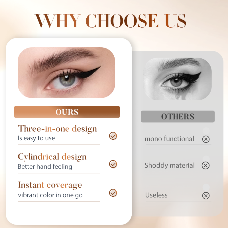 🥳2026 HOT SALE🥳💞50K+ SOLD!💦☔ 50% OFF Waterproof Liquid Eyeliner Pen – Ultra-precise tip for a crisp line that stays put all day. Smudge-proof, fade-proof, flawless. 🖋️🔒